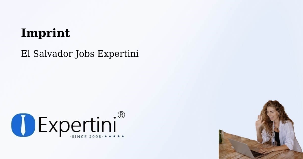Imprint – Acajutla - El Salvador Jobs Expertini